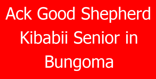 Ack Good Shepherd Kibabii Senior in Bungoma