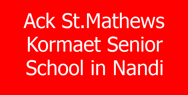 Ack St.Mathews Kormaet Senior School in Nandi