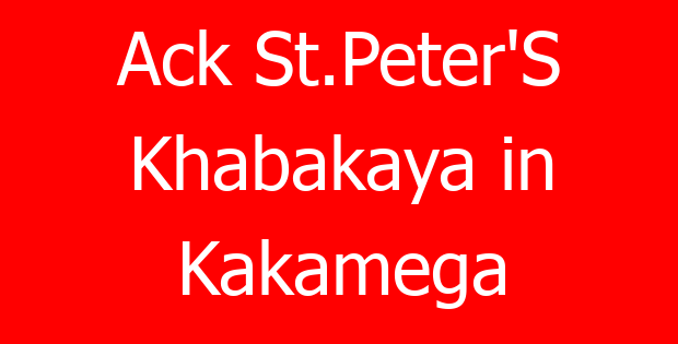 Ack St.Peter’S Khabakaya in Kakamega