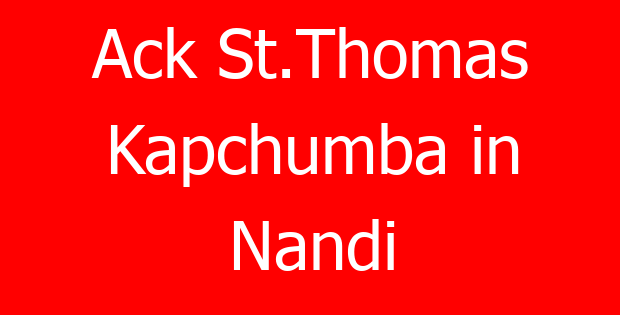 Ack St.Thomas Kapchumba in Nandi