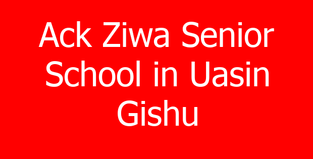 Ack Ziwa Senior School in Uasin Gishu