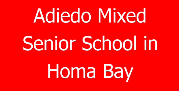 Adiedo Mixed Senior School in Homa Bay