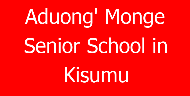 Aduong’ Monge Senior School in Kisumu