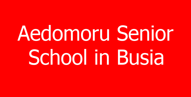 Aedomoru Senior School in Busia