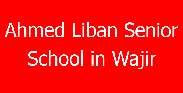 Ahmed Liban Senior School in Wajir