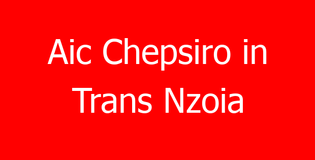Aic Chepsiro in Trans Nzoia