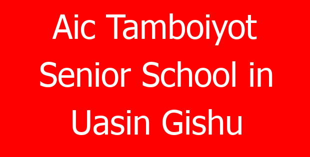 Aic Tamboiyot Senior School in Uasin Gishu