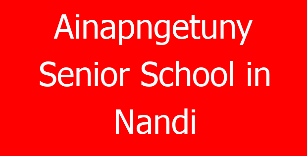 Ainapngetuny Senior School in Nandi