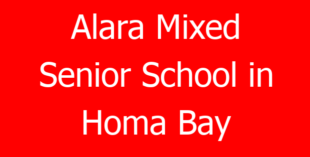 Alara Mixed Senior School in Homa Bay