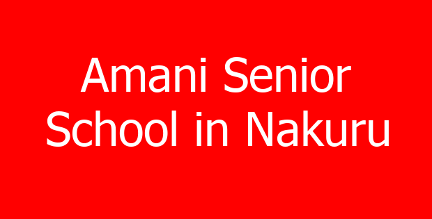 Amani Senior School in Nakuru