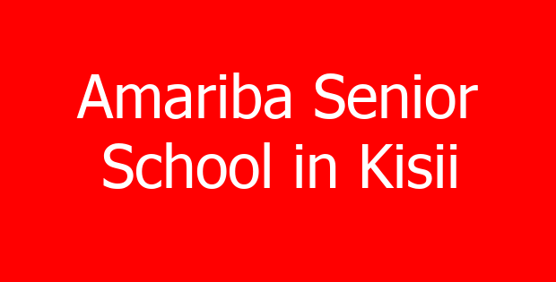 Amariba Senior School in Kisii