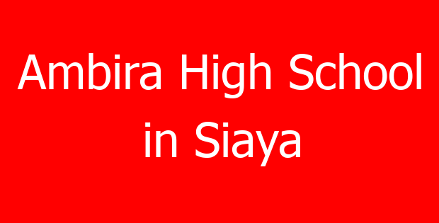 Ambira High School in Siaya