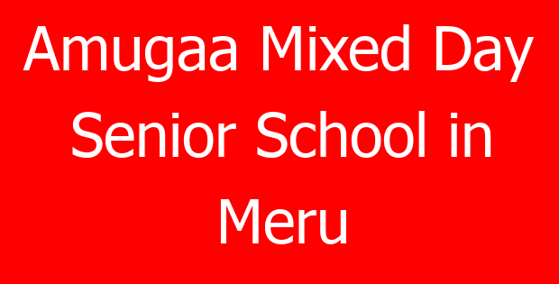 Amugaa Mixed Day Senior School in Meru