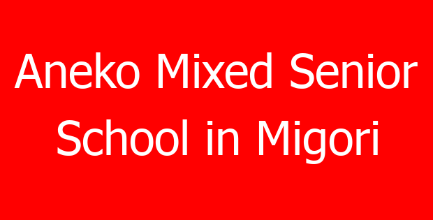 Aneko Mixed Senior School in Migori