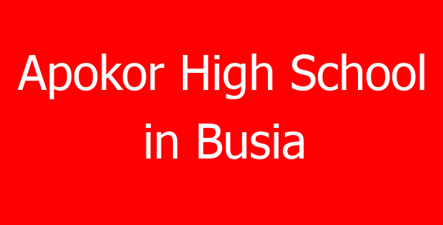 Apokor High School in Busia