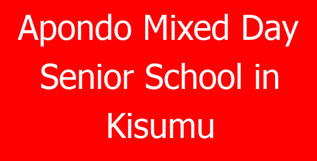 Apondo Mixed Day Senior School in Kisumu