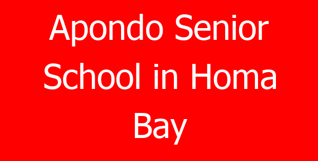 Apondo Senior School in Homa Bay