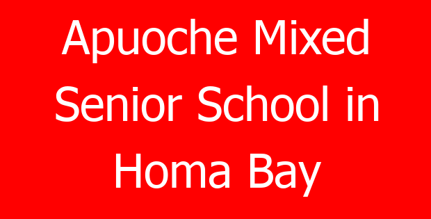 Apuoche Mixed Senior School in Homa Bay