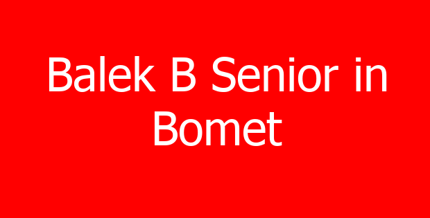 Balek B Senior in Bomet