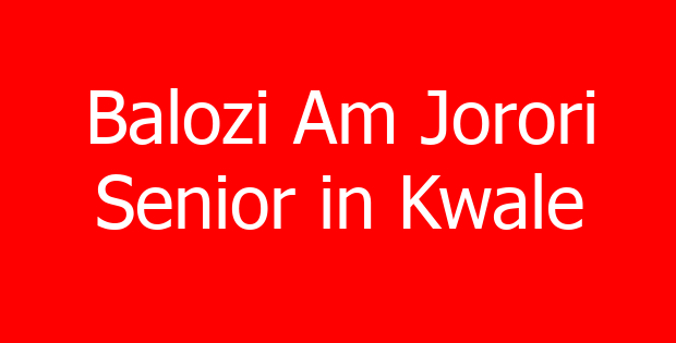 Balozi Am Jorori Senior in Kwale