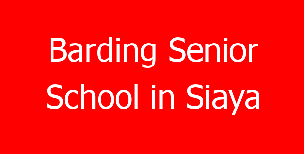 Barding Senior School in Siaya