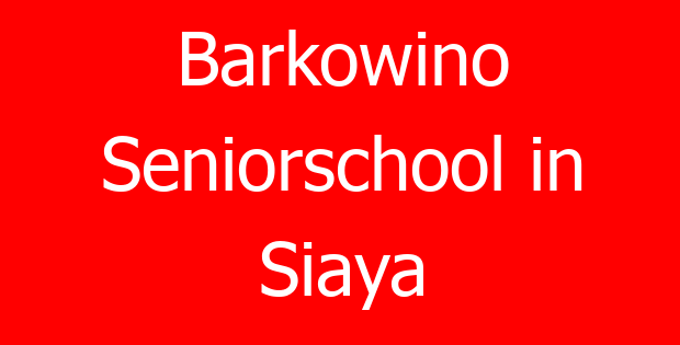 Barkowino Seniorschool in Siaya