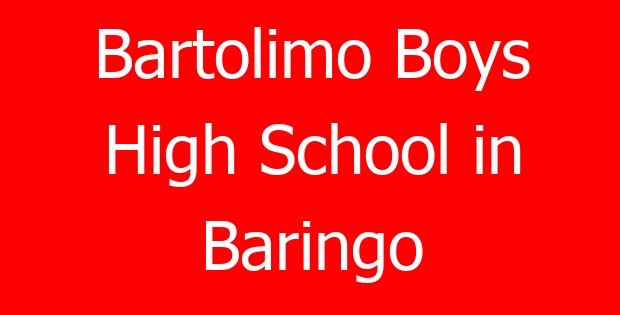 Bartolimo Boys High School in Baringo