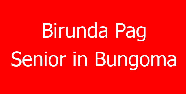 Birunda Pag Senior in Bungoma