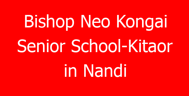 Bishop Neo Kongai Senior School-Kitaor in Nandi