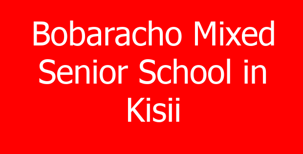 Bobaracho Mixed Senior School in Kisii