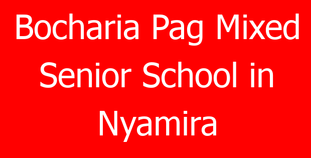 Bocharia Pag Mixed Senior School in Nyamira