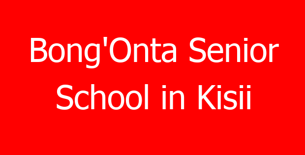 Bong’Onta Senior School in Kisii