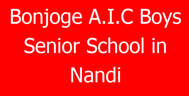Bonjoge A.I.C Boys Senior School in Nandi