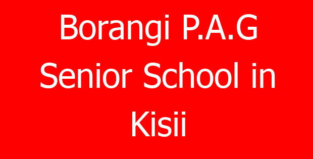Borangi P.A.G Senior School in Kisii
