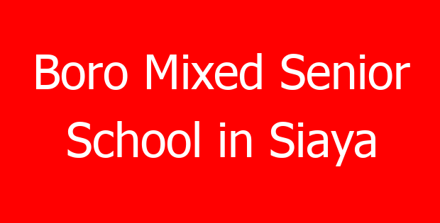 Boro Mixed Senior School in Siaya