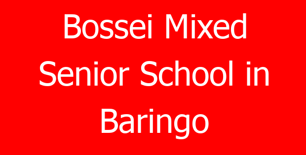 Bossei Mixed Senior School in Baringo