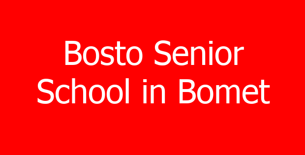 Bosto Senior School in Bomet