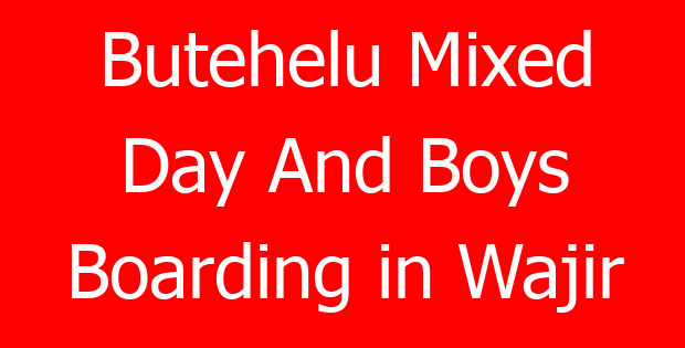 Butehelu Mixed Day And Boys Boarding in Wajir