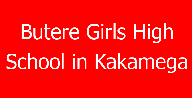 Butere Girls High School in Kakamega