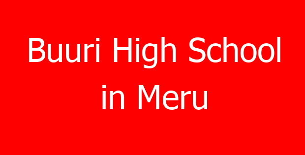 Buuri High School in Meru