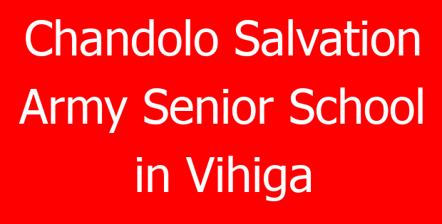 Chandolo Salvation Army Senior School in Vihiga