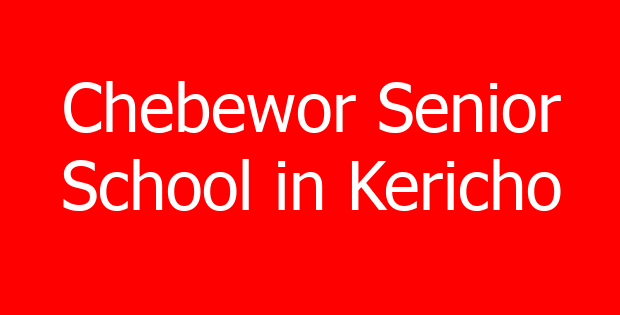 Chebewor Senior School in Kericho