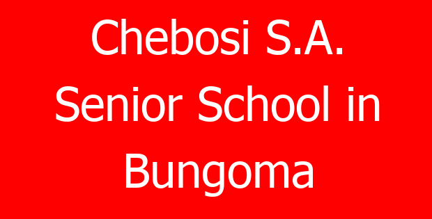 Chebosi S.A. Senior School in Bungoma