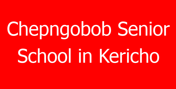 Chepngobob Senior School in Kericho