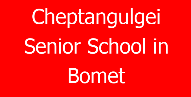 Cheptangulgei Senior School in Bomet