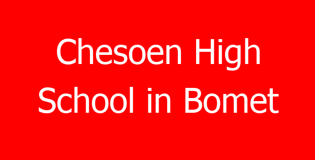 Chesoen High School in Bomet