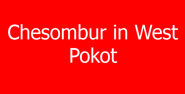 Chesombur in West Pokot