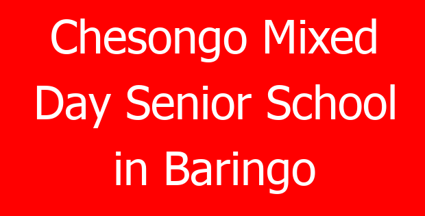 Chesongo Mixed Day Senior School in Baringo