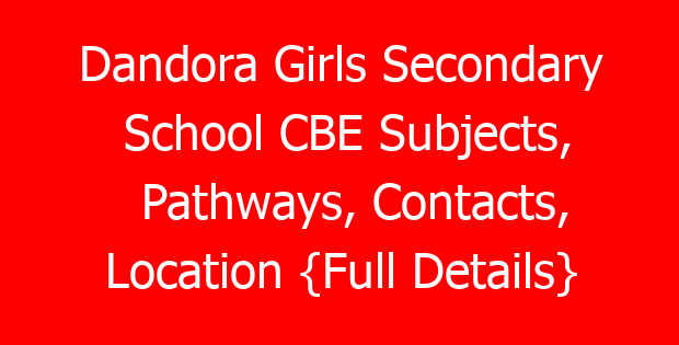 Dandora Girls Secondary School CBE Subjects, Pathways, Contacts, Location {Full Details}