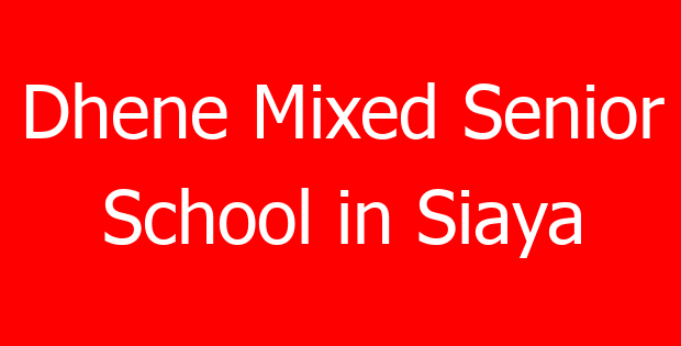 Dhene Mixed Senior School in Siaya